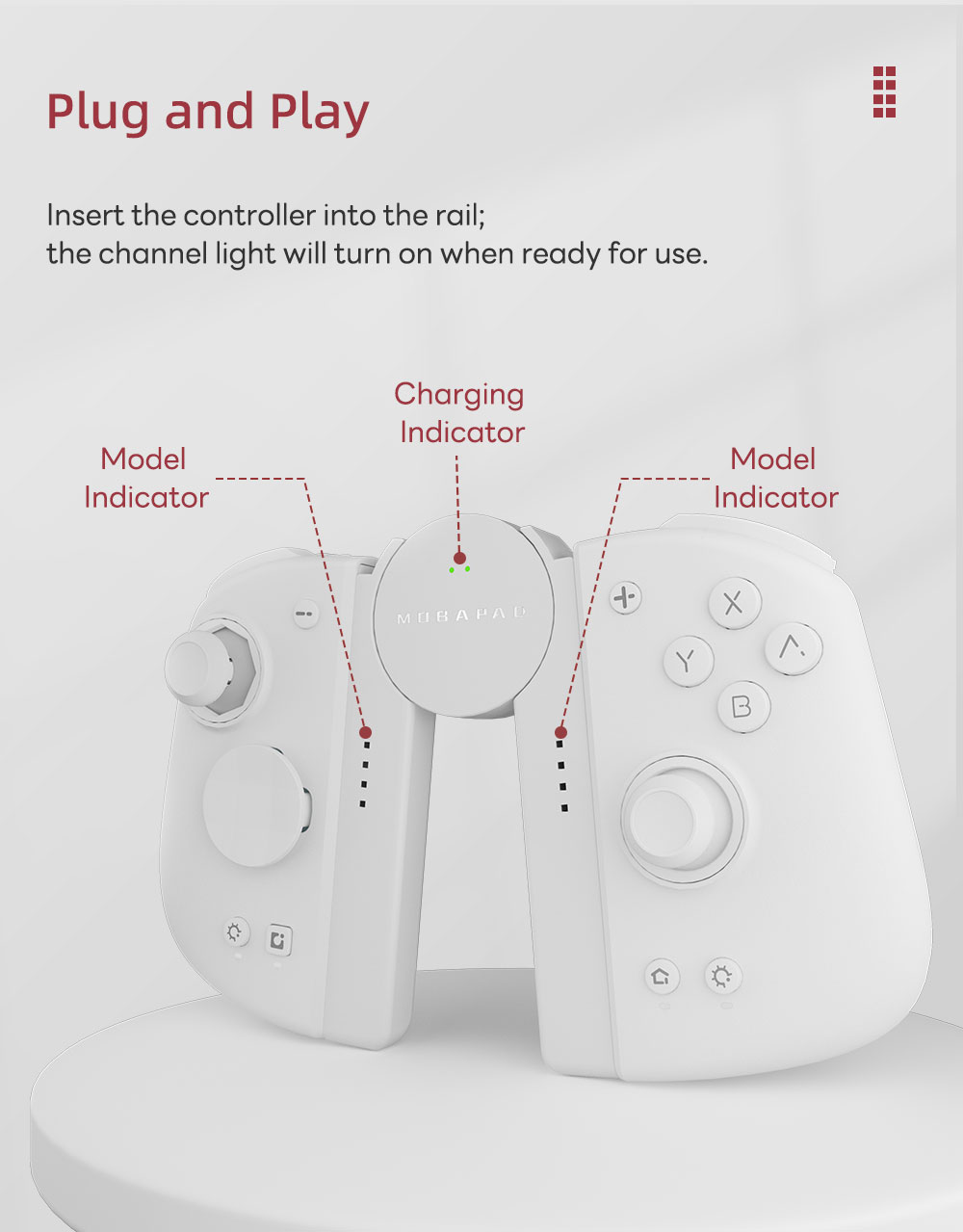 Controlador Para Swicth Charging Grip Dual Charging Portable | Cuotas